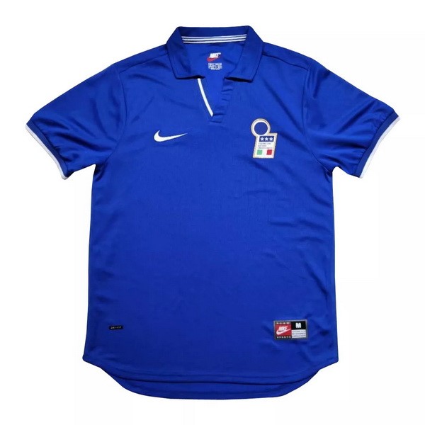 Tailandia Camiseta Italy Primera equipo Retro 1998 Azul